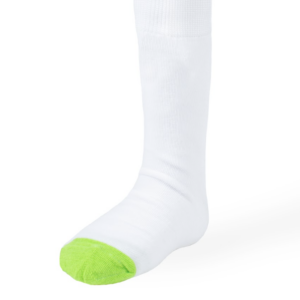 Calcetin Infantil  Escolar Color Blanco